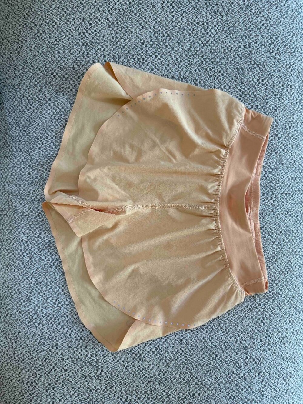 Lululemon Fast and Free High-Rise Classic-Fit Split Short 3" Sz XXS Rock Melon